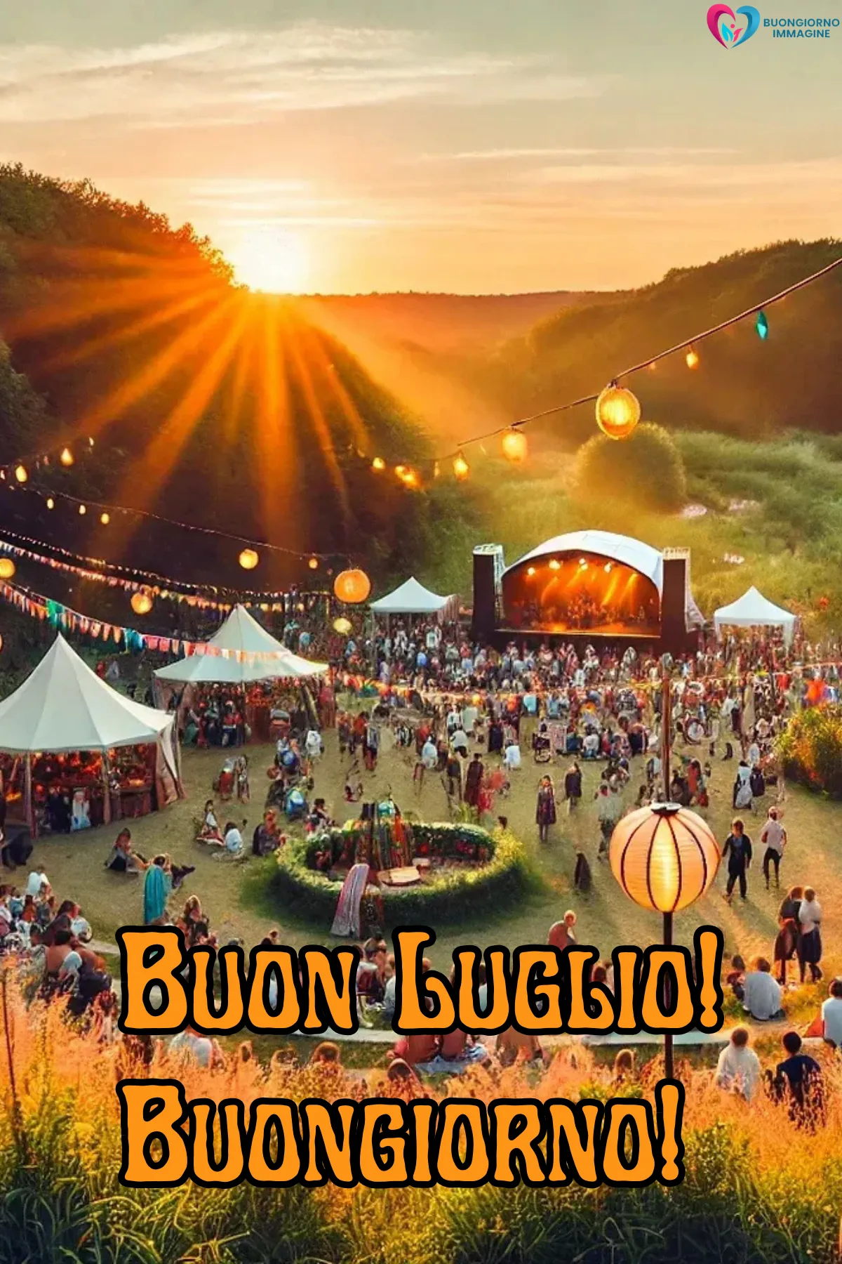 buongiorno luglio immagini nuove - immagini gratis per WhatsApp