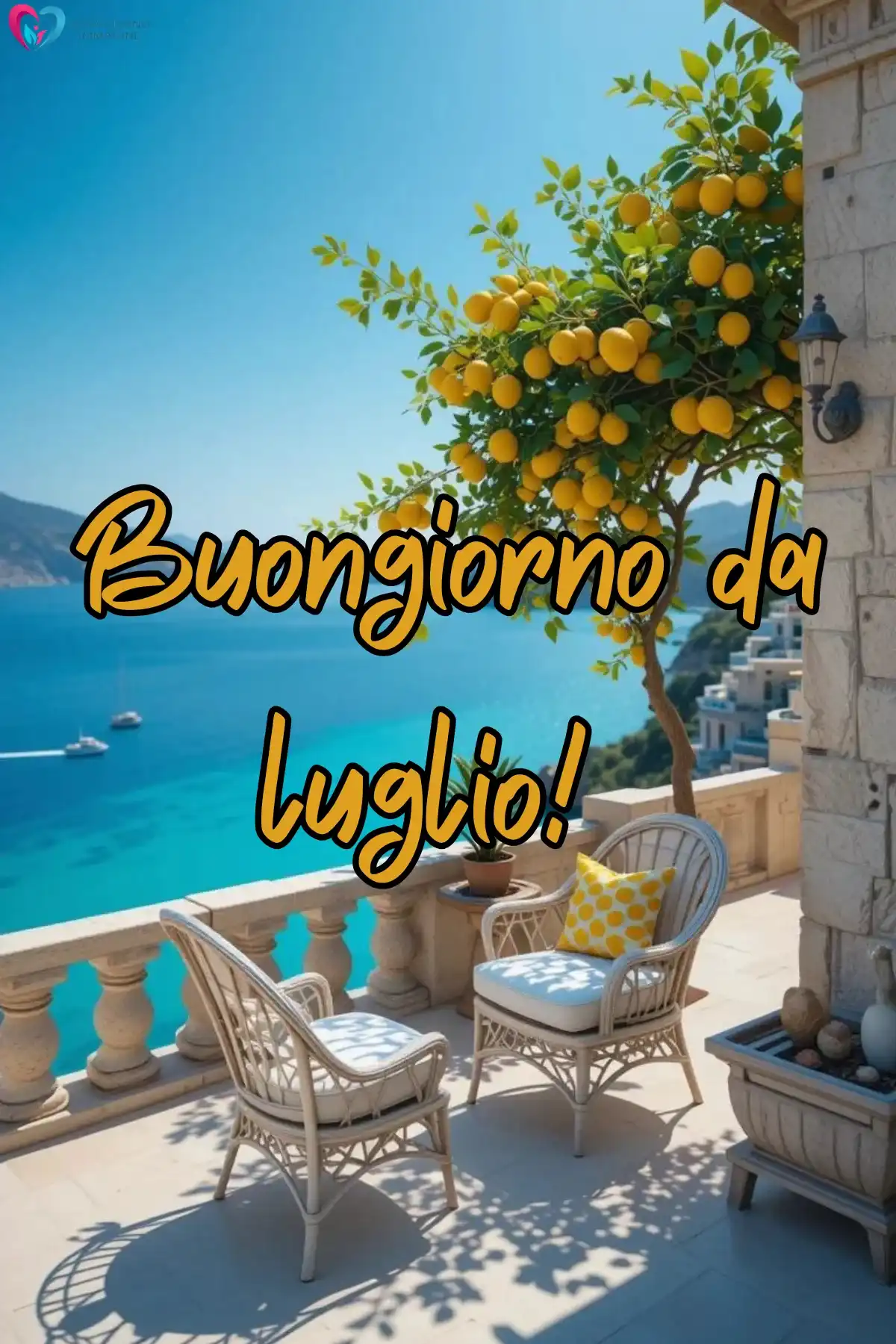 luglio estate immagini gratis per WhatsApp — buongiorno