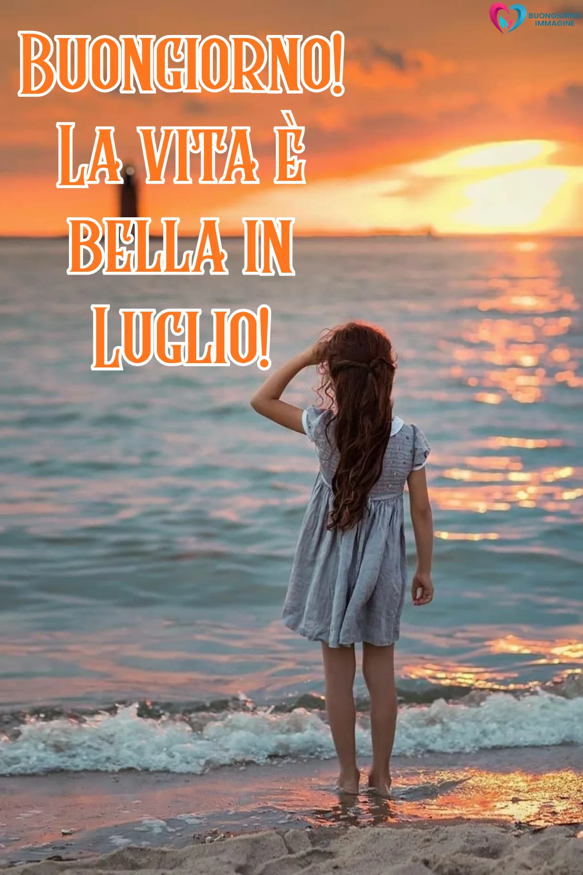 buongiorno luglio immagini nuove - immagini gratis per WhatsApp