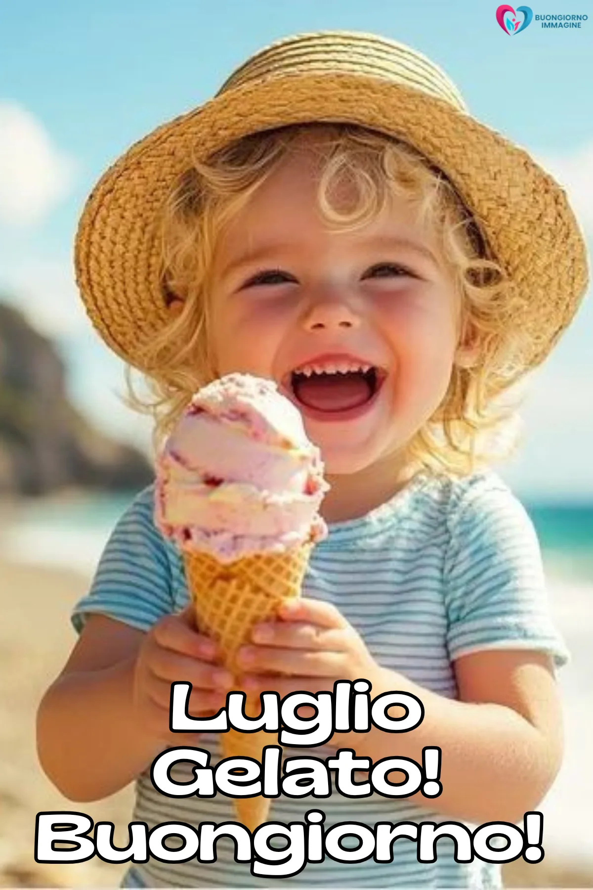 buongiorno luglio divertente - immagini simpatiche gratis per WhatsApp