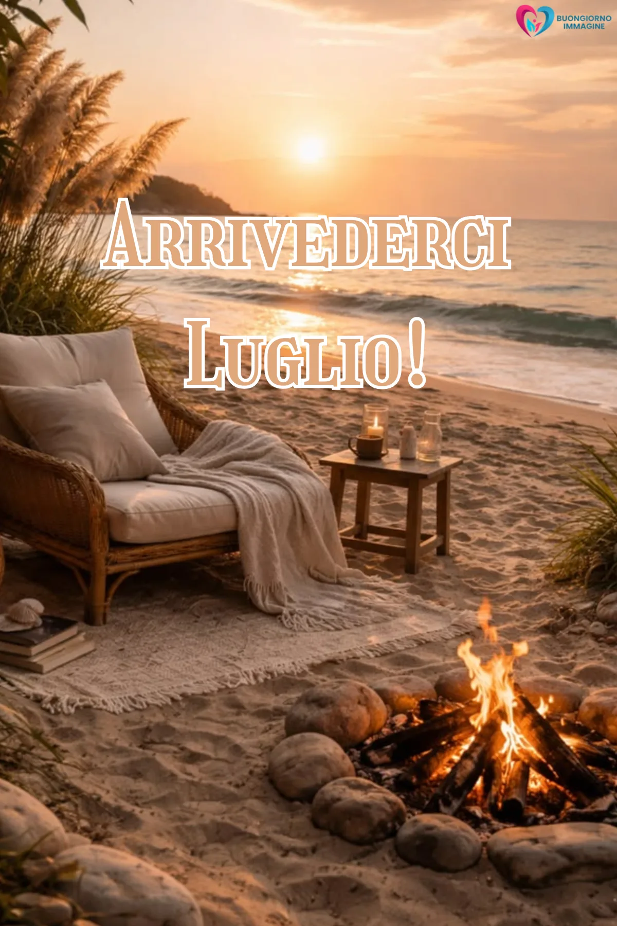 arrivederci luglio - immagini buon 31 luglio gratis per WhatsApp