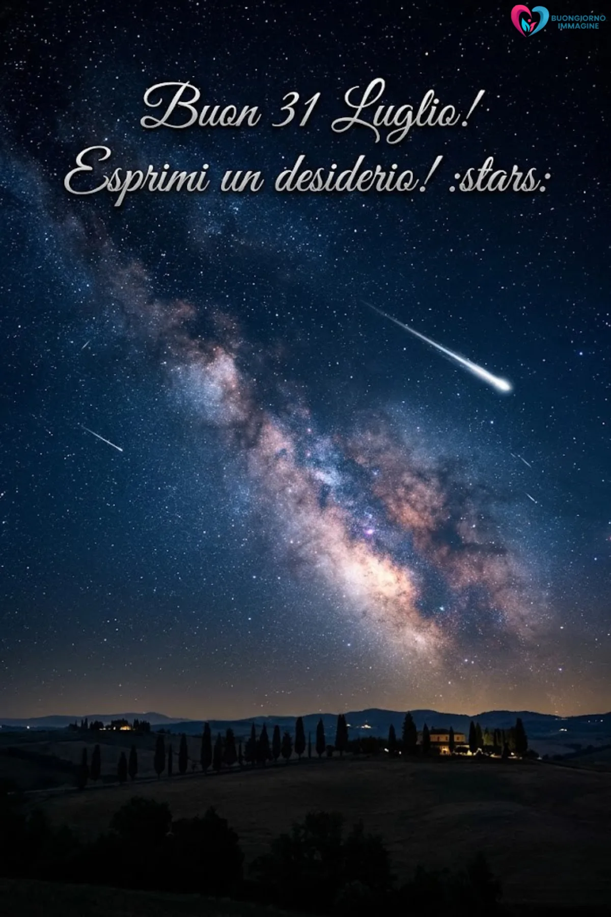 arrivederci luglio - immagini buon 31 luglio gratis per WhatsApp