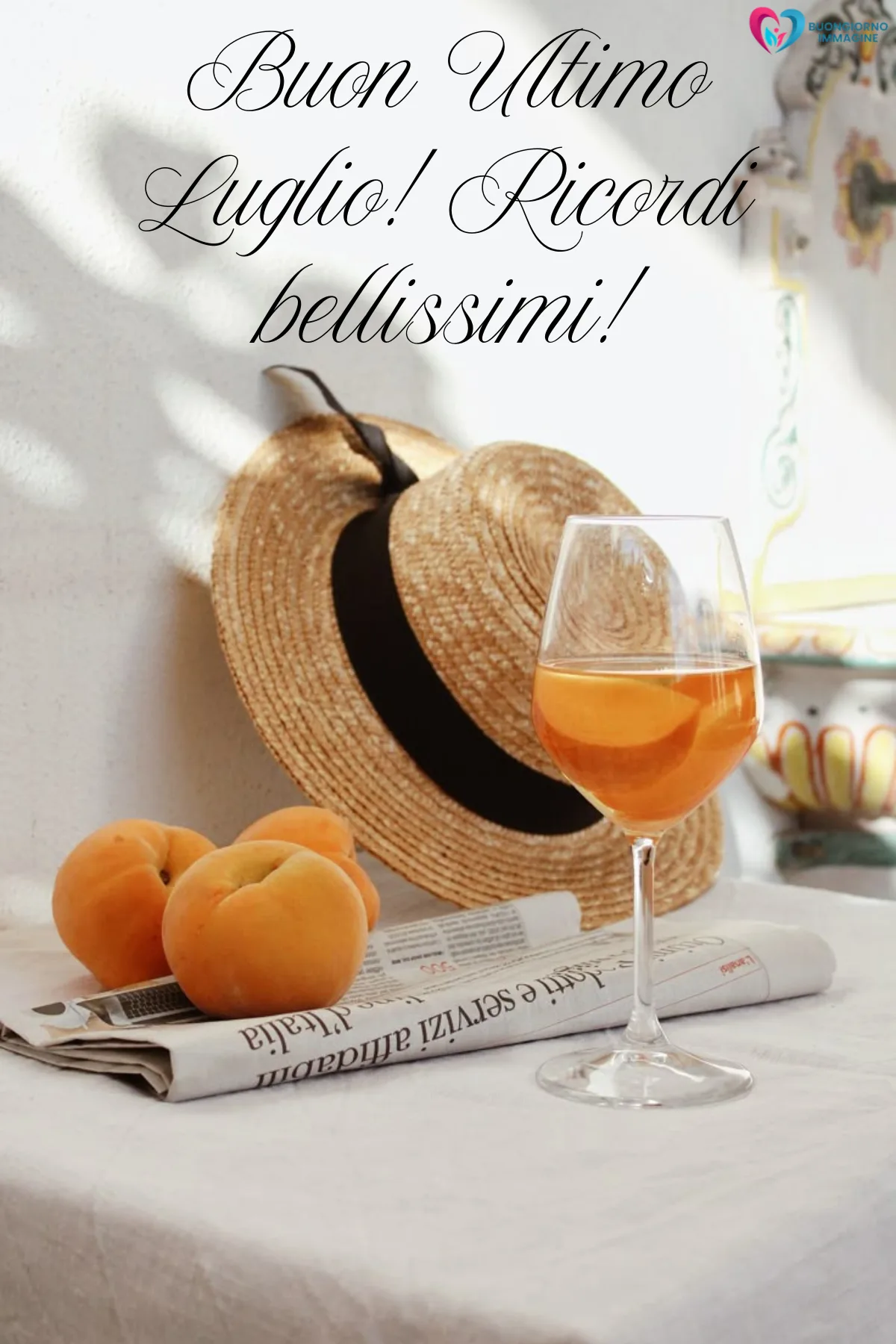 arrivederci luglio - immagini buon 31 luglio gratis per WhatsApp