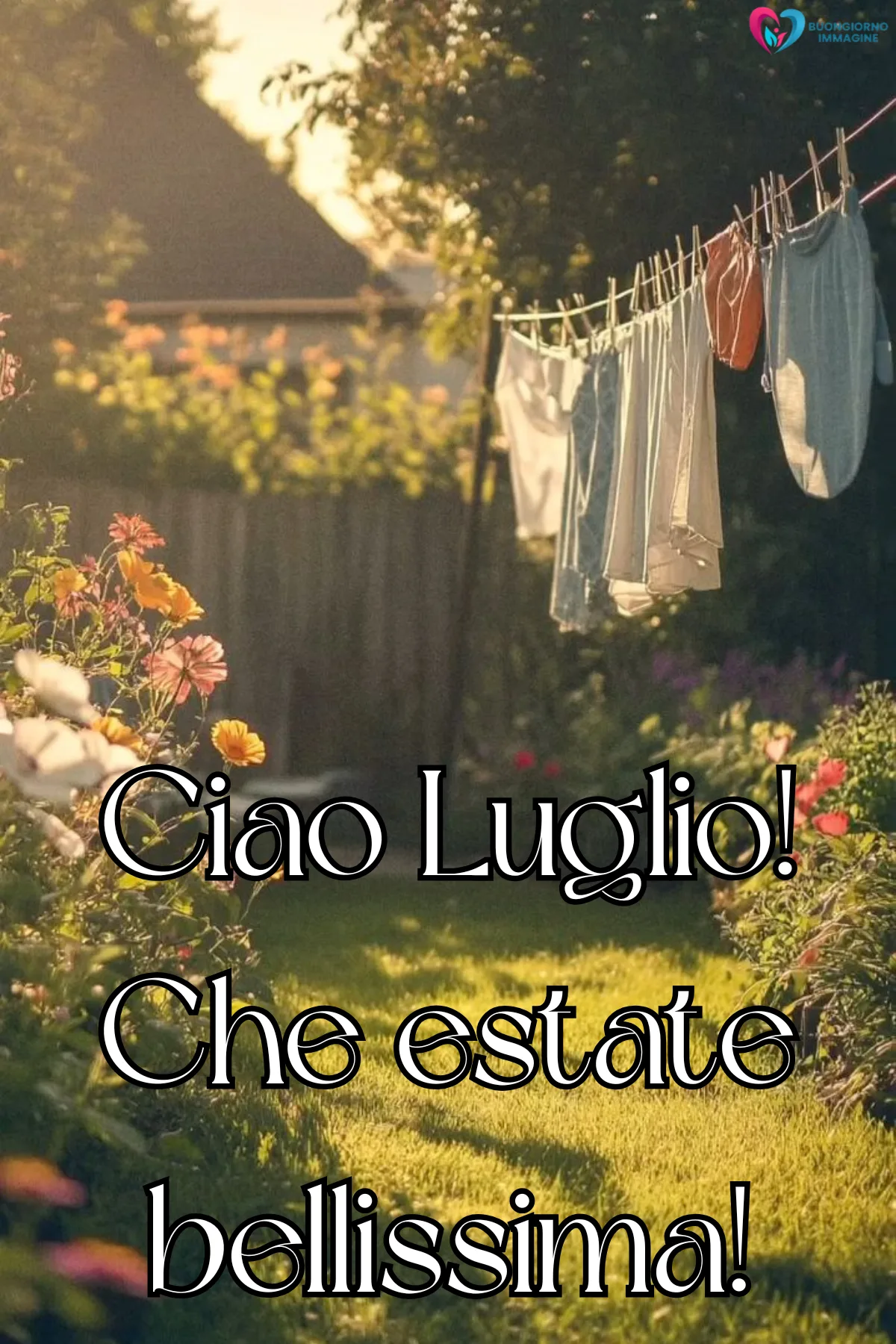 buongiorno luglio immagini nuove - immagini gratis per WhatsApp