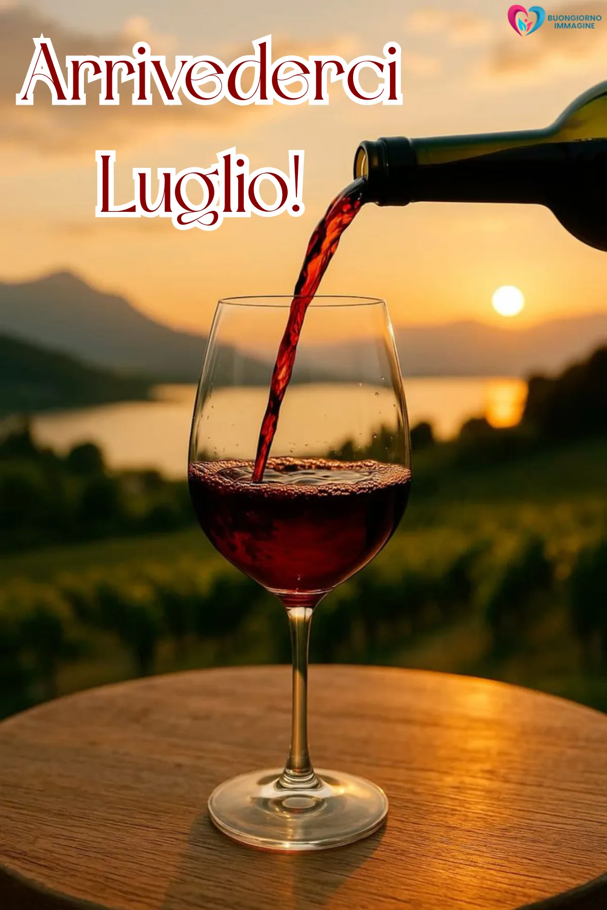 arrivederci luglio - immagini buon 31 luglio gratis per WhatsApp