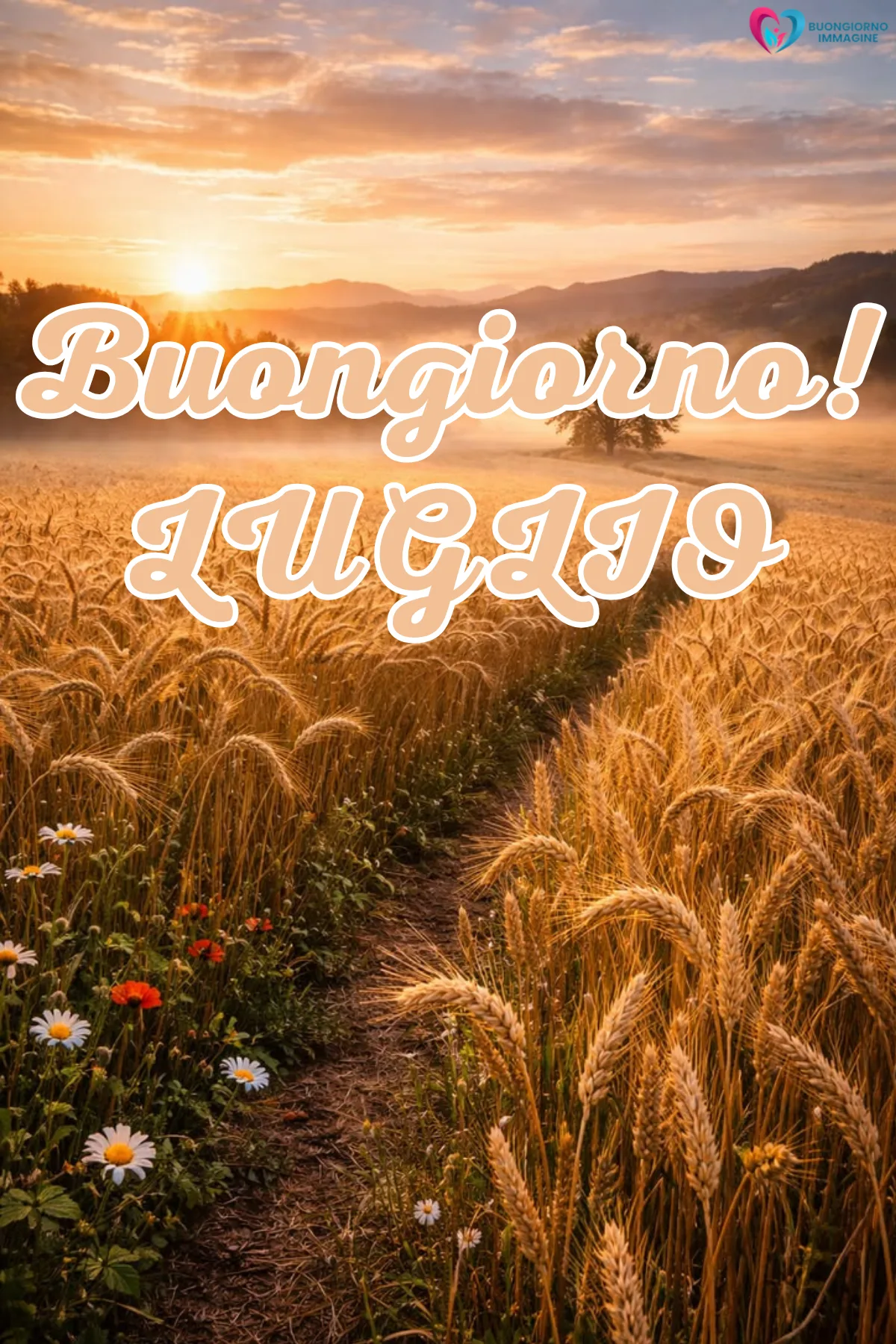 buongiorno luglio frasi belle - immagini con frasi gratis per WhatsApp