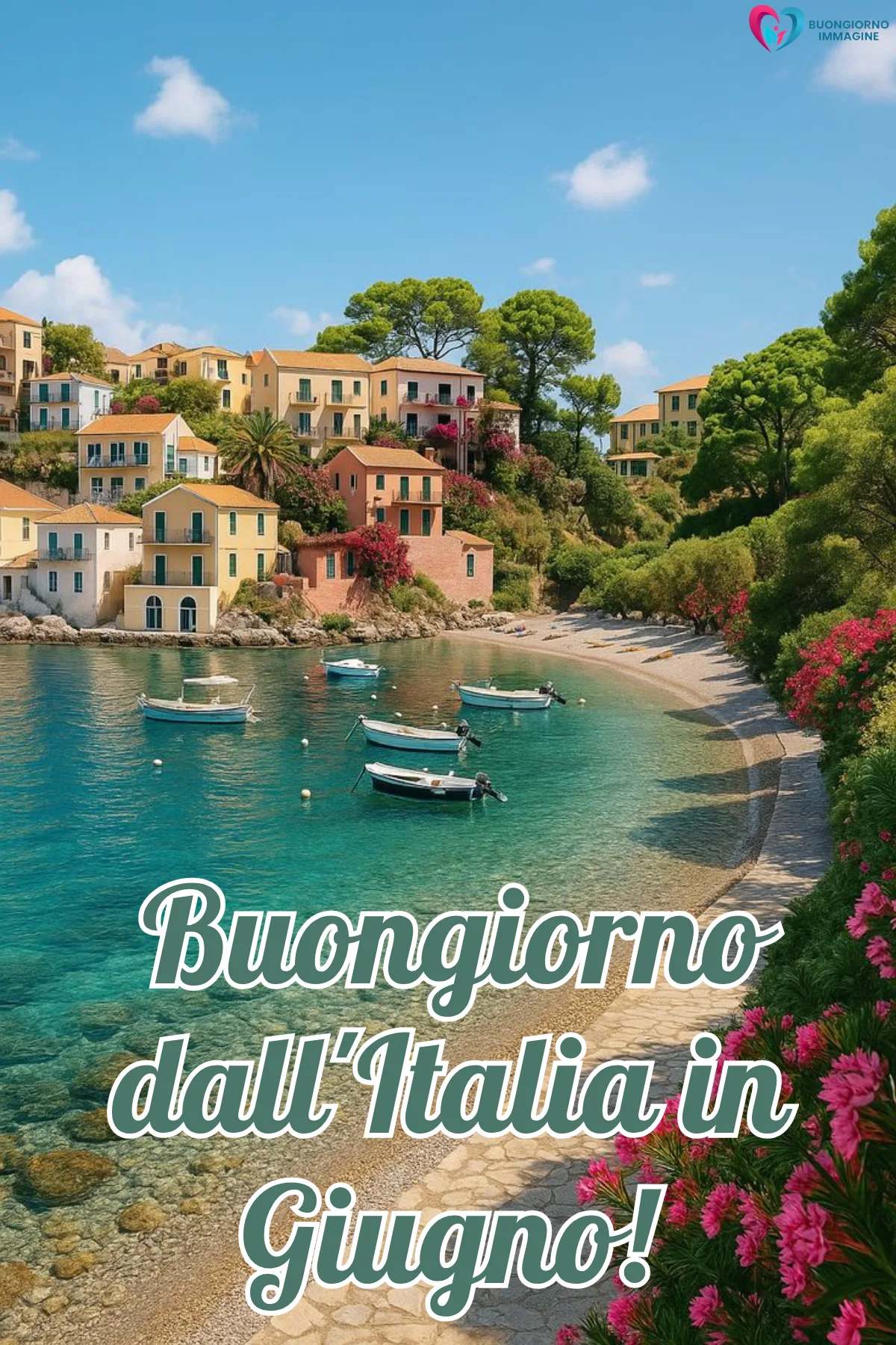 giugno immagini buongiorno nuove gratis con paesaggio luminoso del mattino