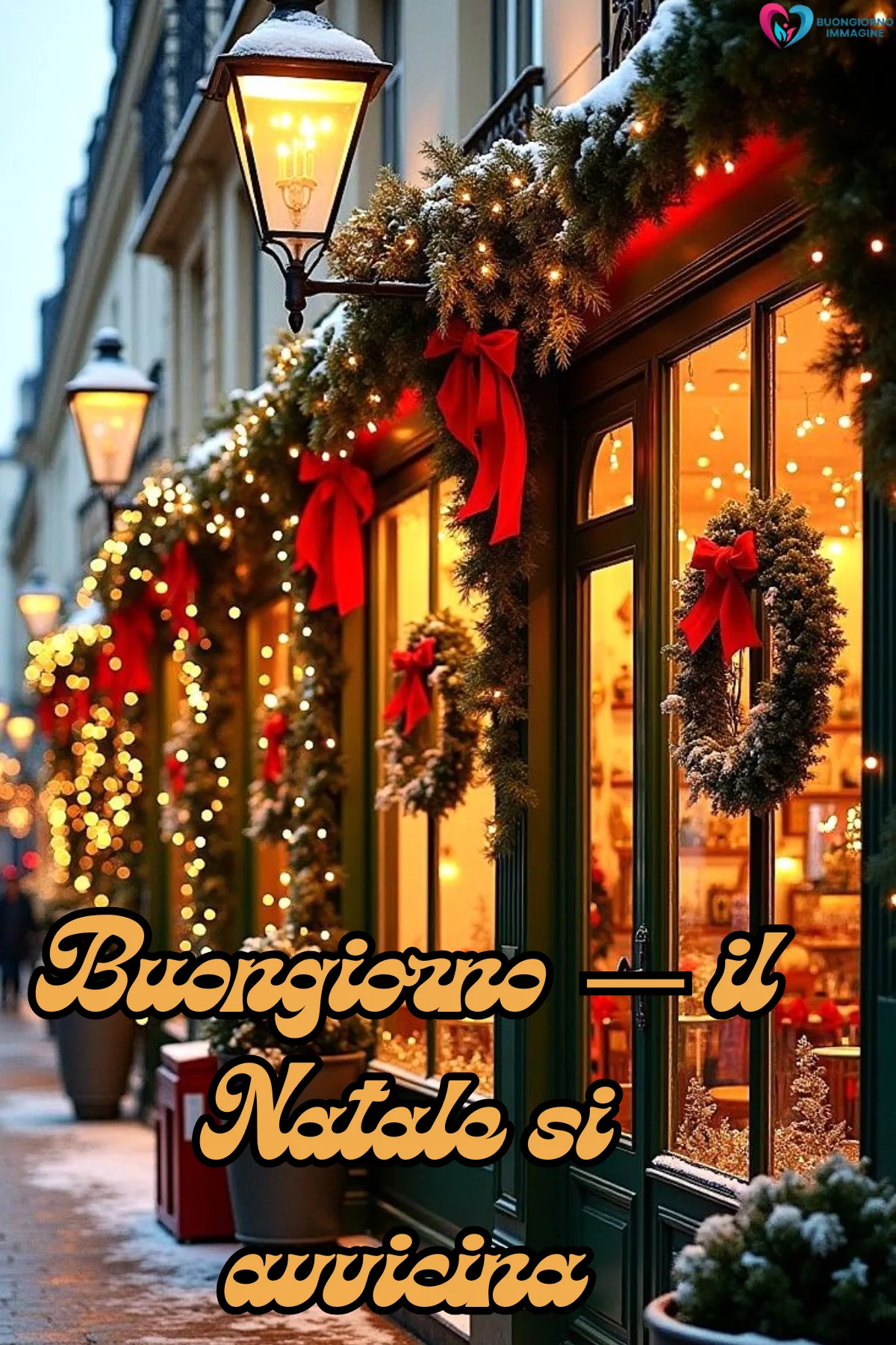 buongiorno natalizio dicembre