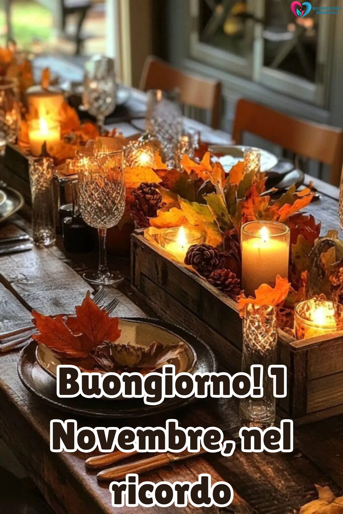 Buongiorno novembre - auguri del mattino