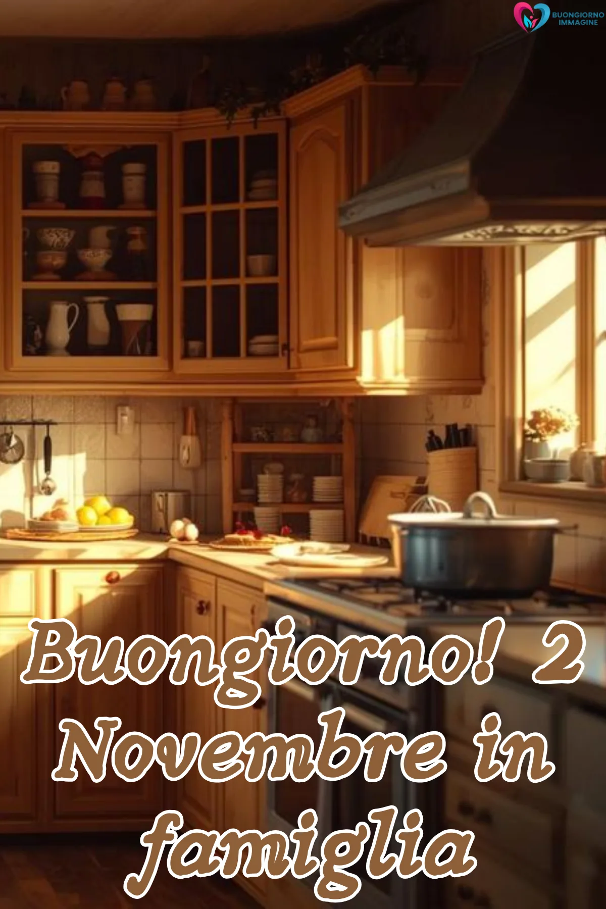 Buongiorno novembre - immagini gratis per WhatsApp