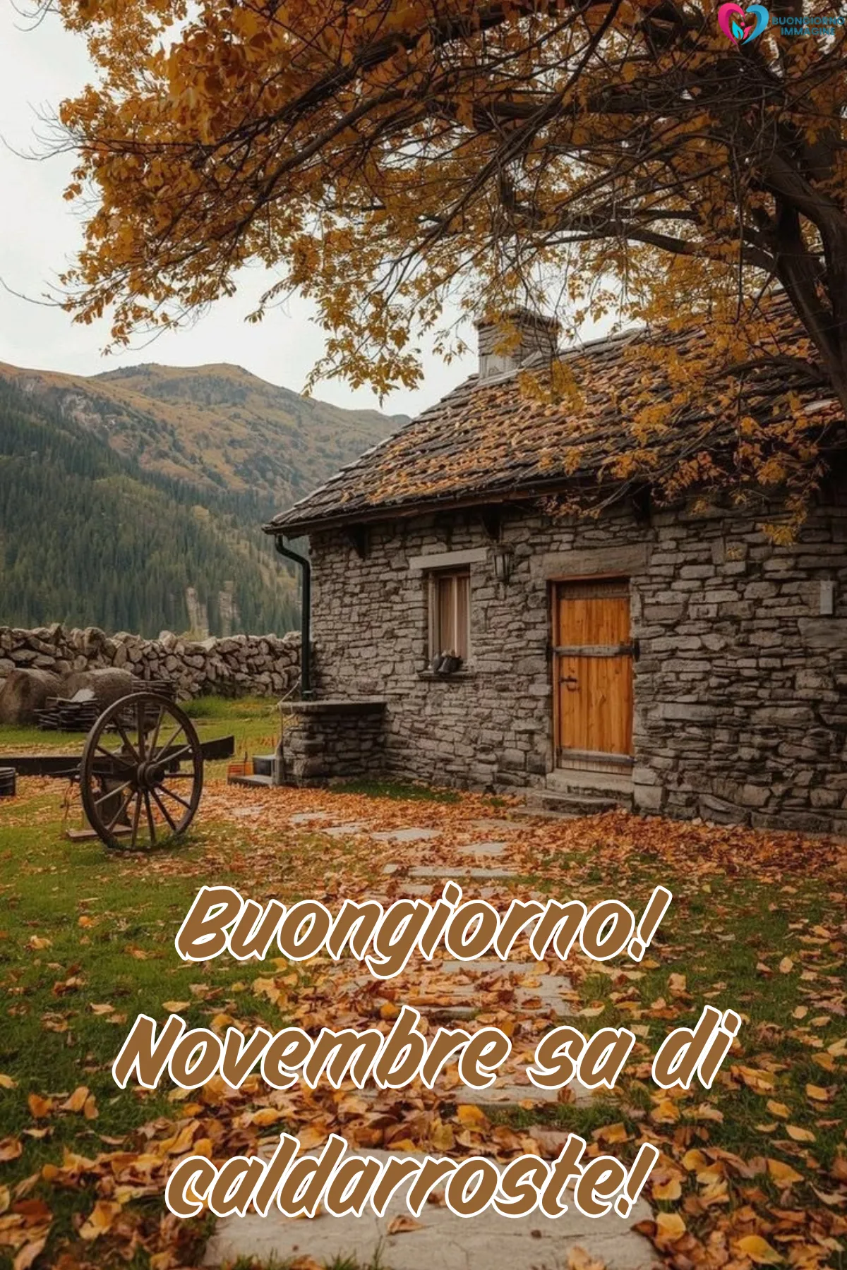 Buongiorno novembre - auguri del mattino