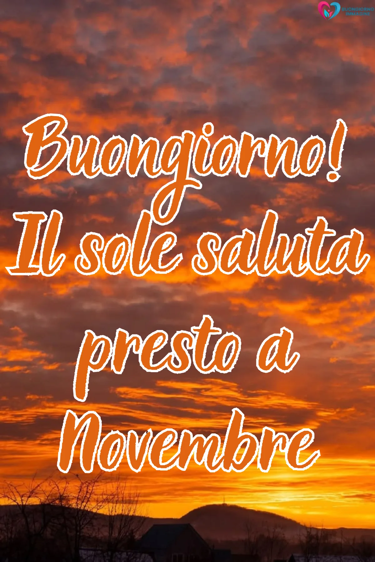 Immagini di buongiorno novembre bellissime