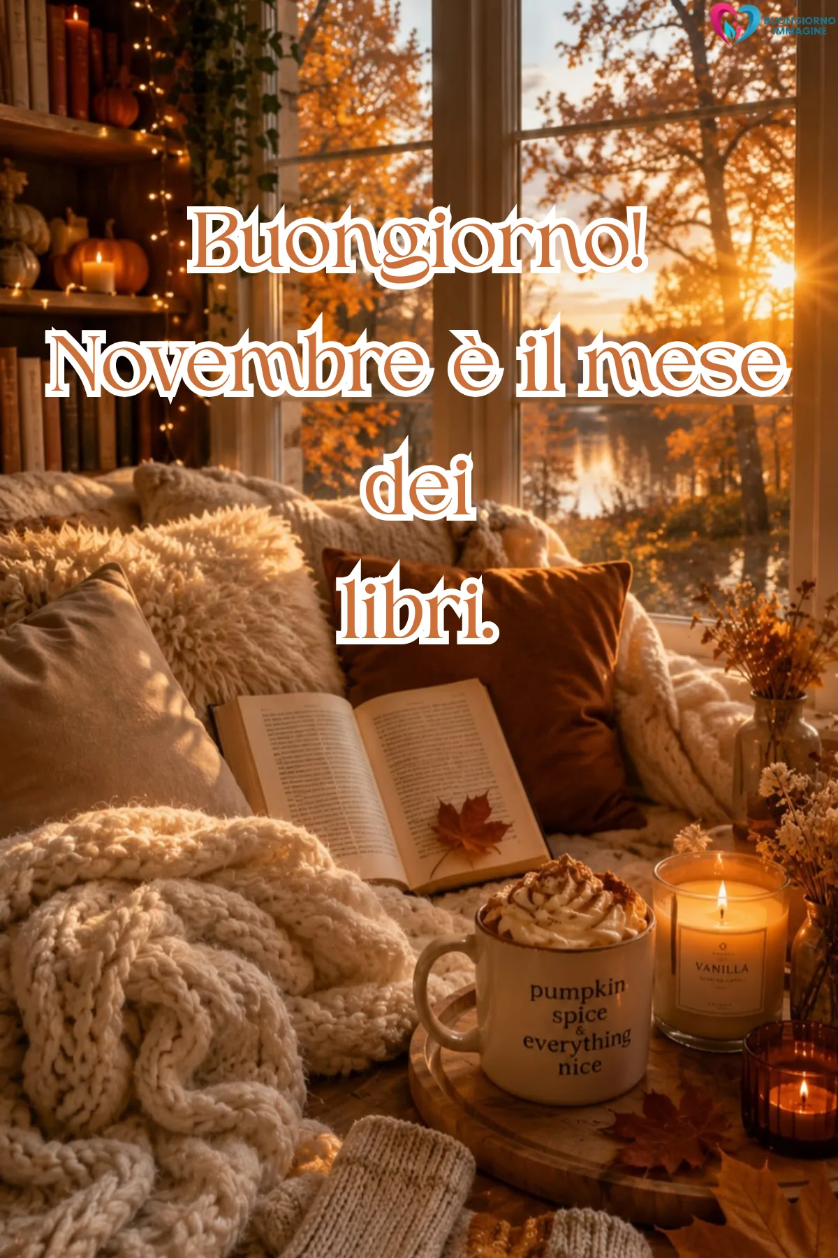 Buongiorno novembre - auguri del mattino