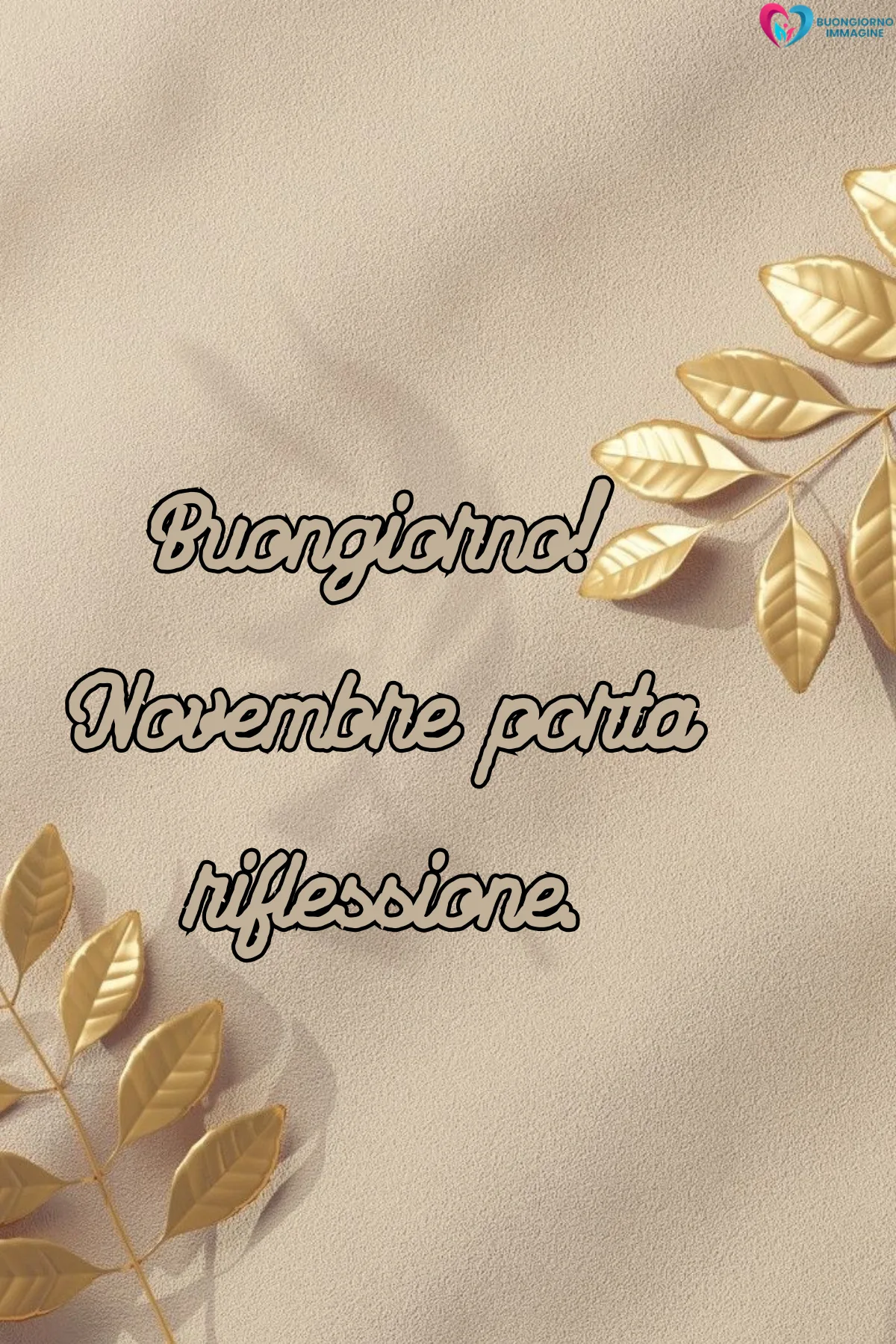 Buongiorno novembre - immagini gratis per WhatsApp