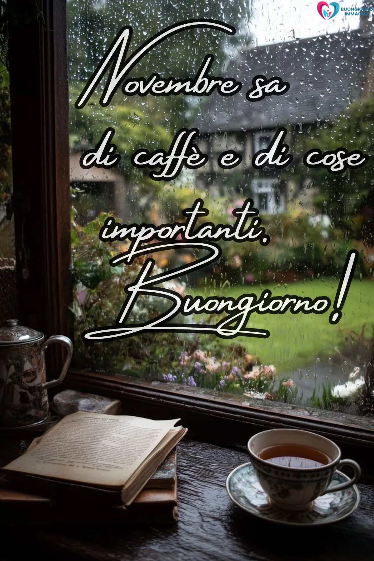 Buongiorno novembre - auguri del mattino