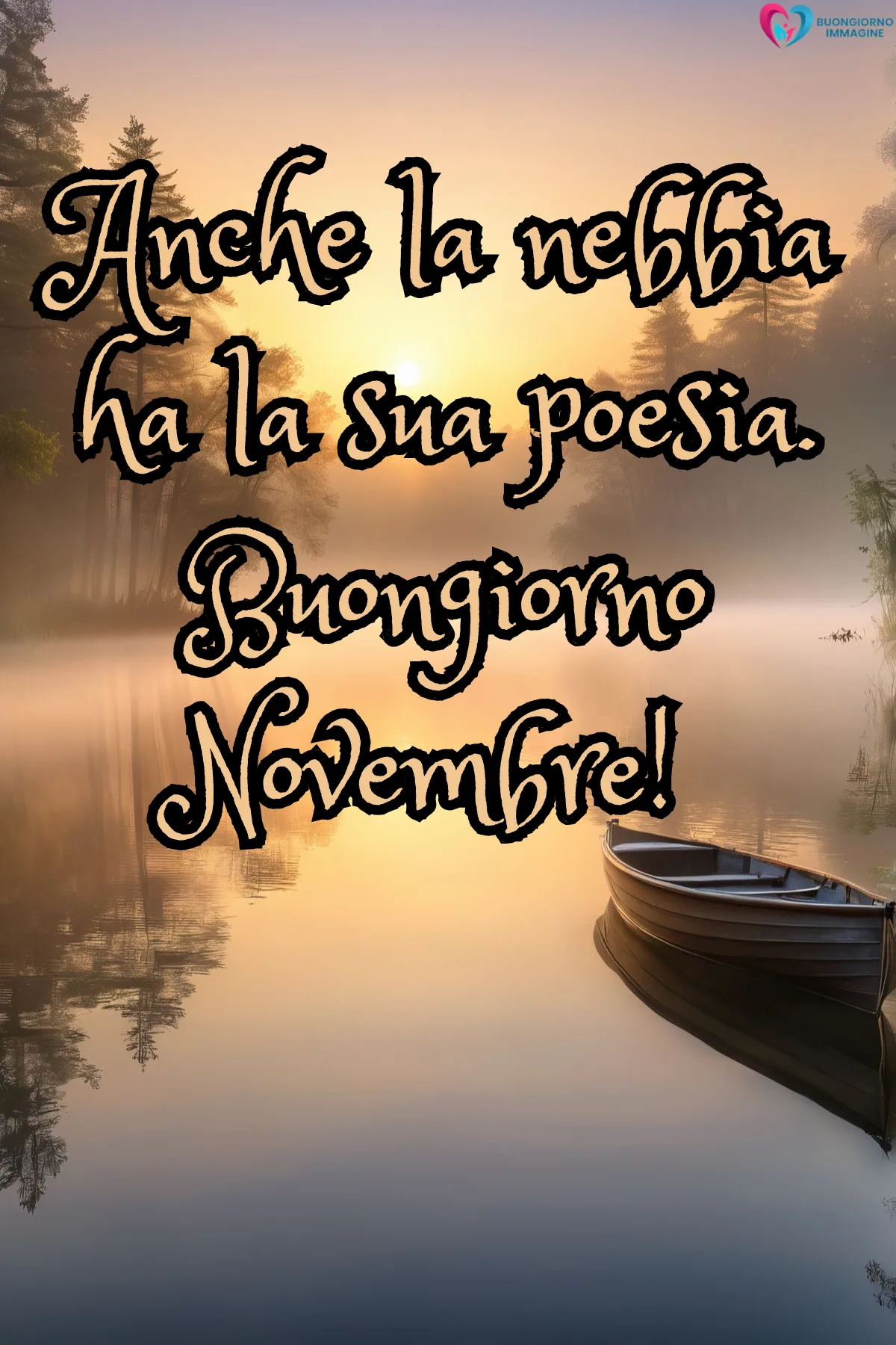 Buongiorno novembre - auguri del mattino